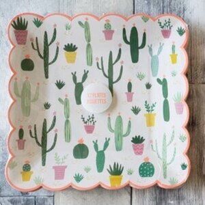 NWT - Meri Meri Cactus Set of 12 Paper Plates